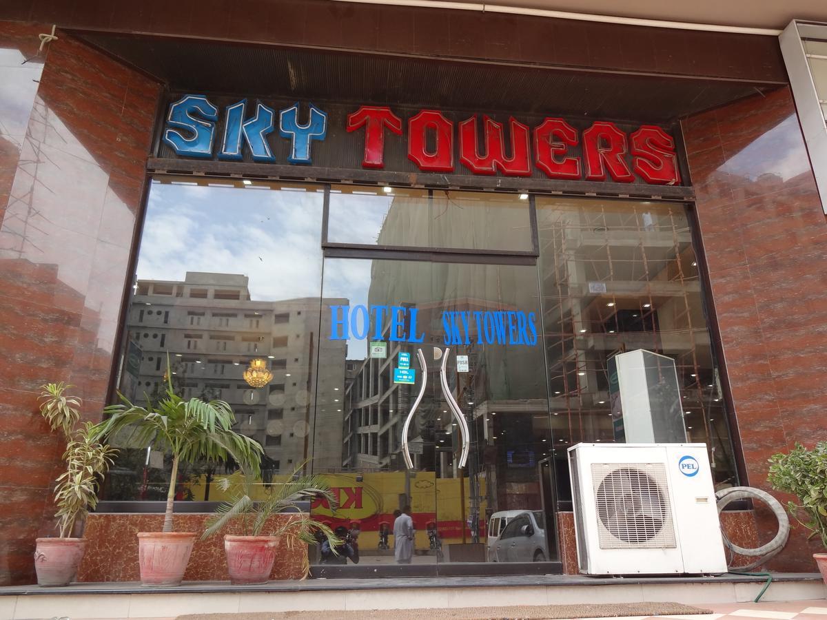 Hotel Sky Towers Karaçi Dış mekan fotoğraf